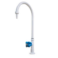 Lab Popular Single Way Faucet Bench-top Gooseneck Water Tap