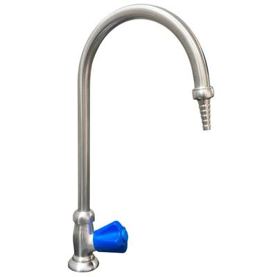High Grade 304 Stainless Steel Cold Water Faucet Lab Gooseneck Water Tap